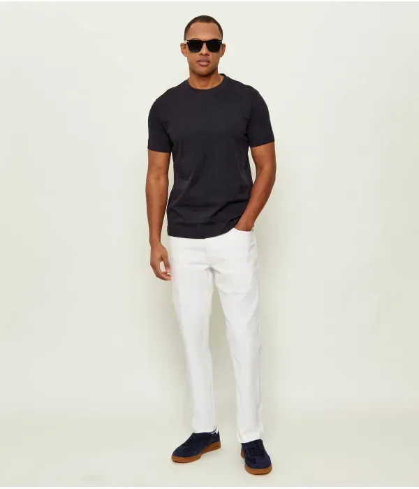 Футболка slim fit Emporio Armani, темно-синий — фото 2