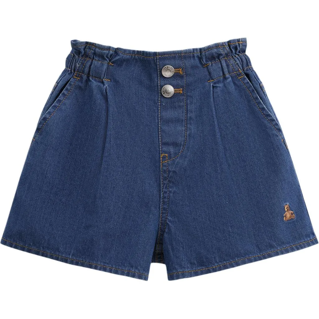 Детские шорты Moderate GAP, denim синий — фото 3