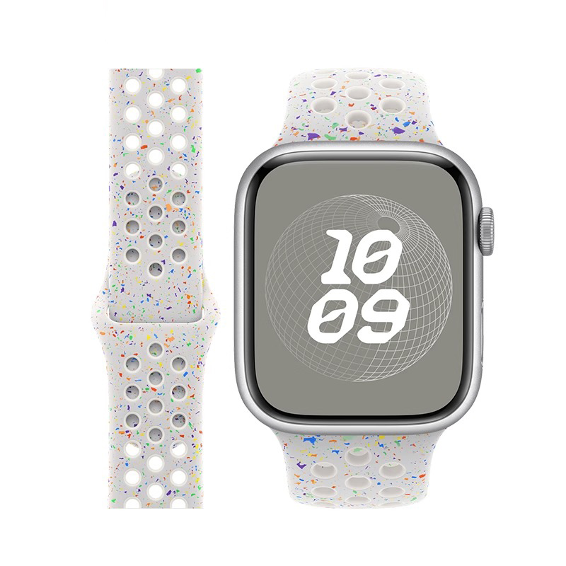 

Ремешок из силиконового материала, совместимый с Apple IBOANN, Army Green Khaki