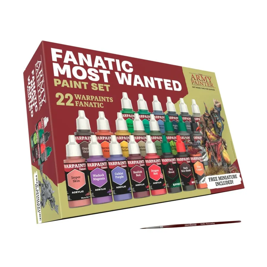 

Фанатик — набор красок «Самый разыскиваемый», Warpaint Sets (The Army Painter)