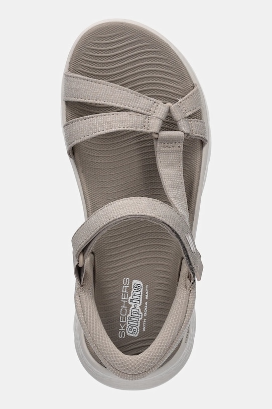 Сандалии Go Walk Flex Skechers, бежевый — фото 4