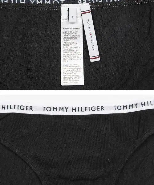 Женские шорты TOMMY HILFIGER из переработанной ткани (комплект из 3 штук) — фото 2
