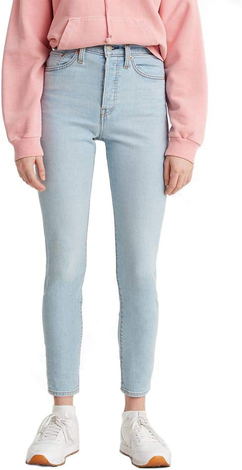 

Женские джинсы Levi's Wedgie Skinny (стандартные и большие), Opal Shimmer