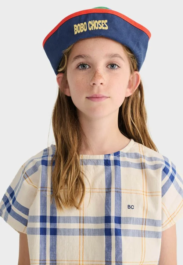 Забавная блузка в клетку Bobo Choses, Off White — фото 3