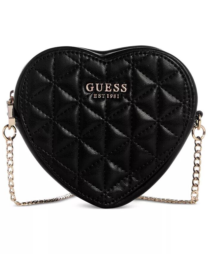 

Сумка Кори Сердце GUESS, черный