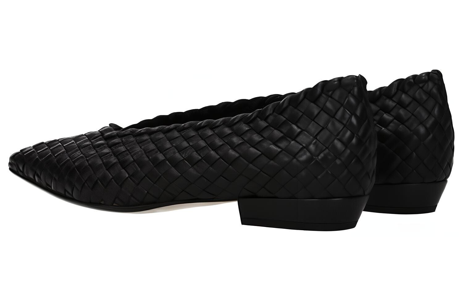 Женская повседневная обувь женская черная Bottega Veneta — фото 3