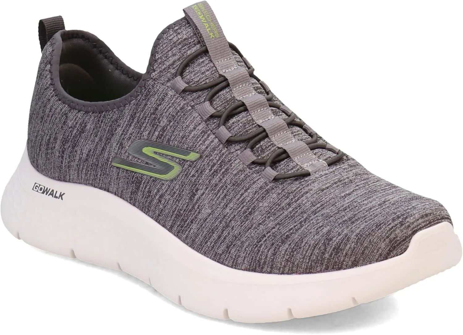 Мужские спортивные кроссовки Skechers Gowalk Flex с воздушной подушкой без шнурков, серый — фото 3