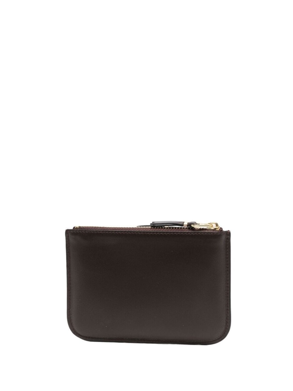 Comme Des Garçons Wallet кошелек с двумя отделениями, коричневый — фото 2