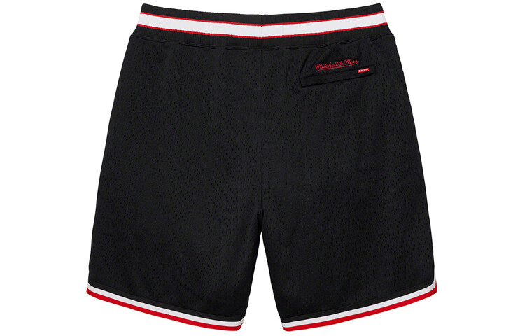 Mitchell & Ness X SS21 Повседневные шорты унисекс Supreme, светло-голубой — фото 2