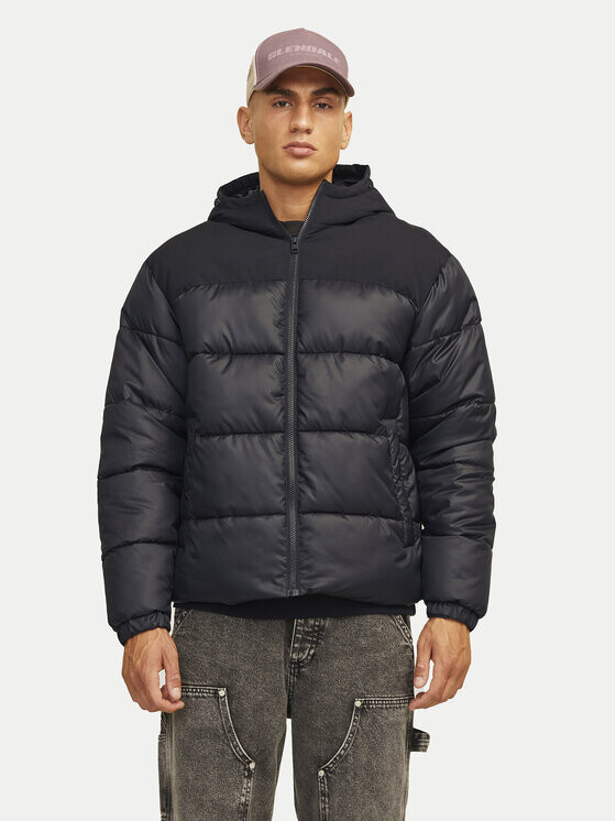 

Пуховик стандартного кроя Jack&Jones, черный