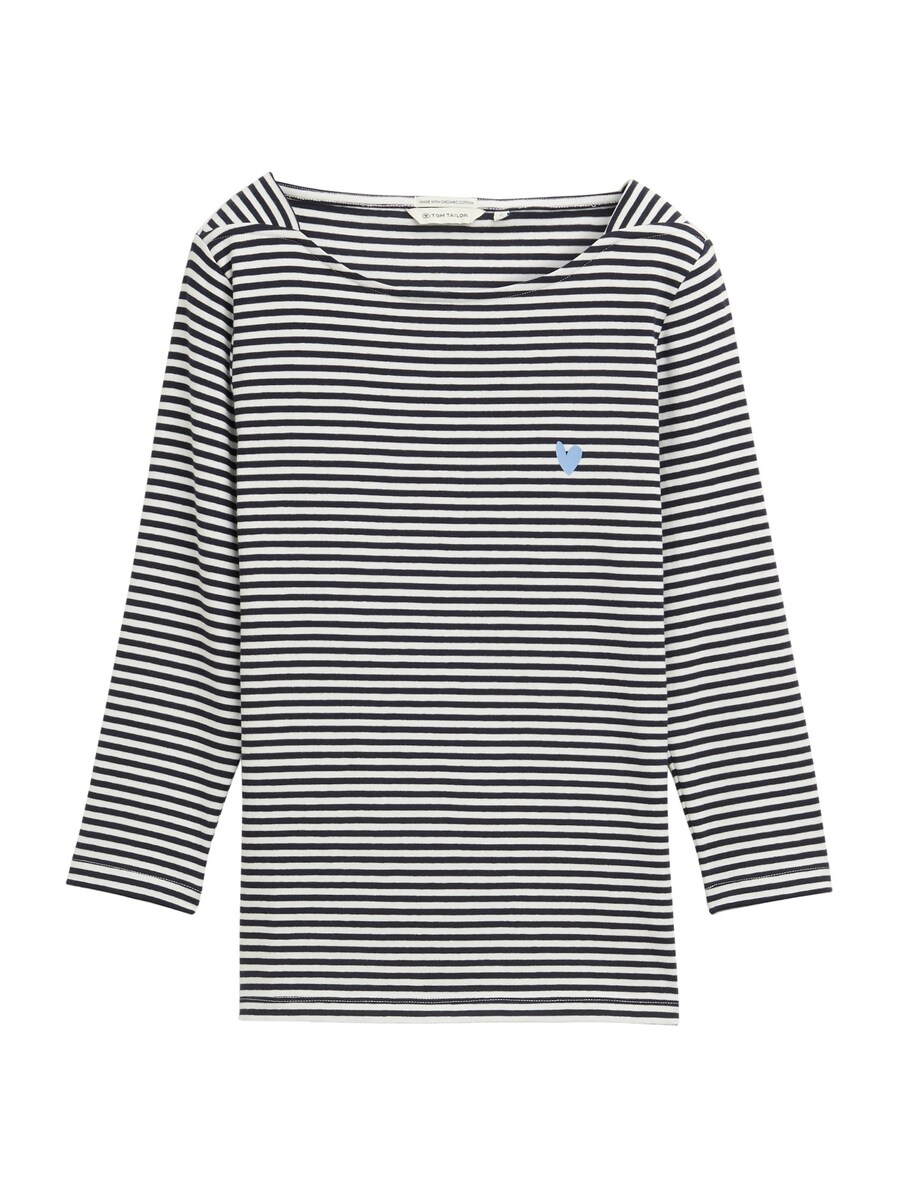 

Рубашка TOM TAILOR, цвет marine blue/Light blue