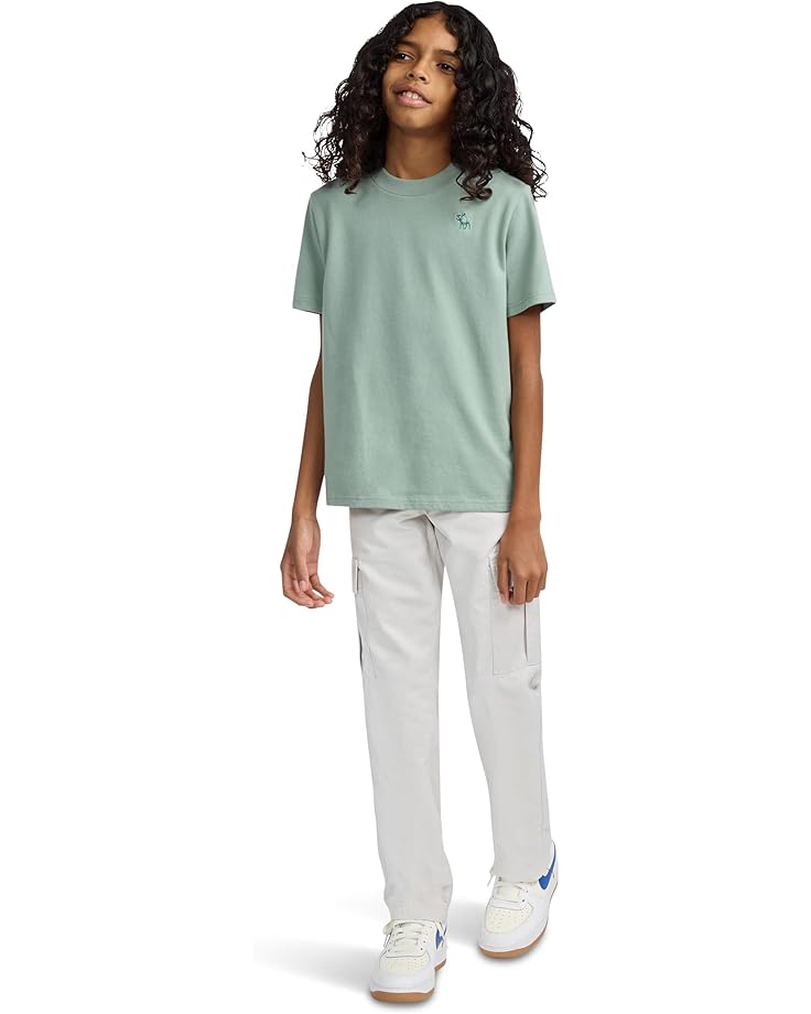 Брюки abercrombie kids Loose Clean Cargo Pant, цвет Pumice Stone — фото 4