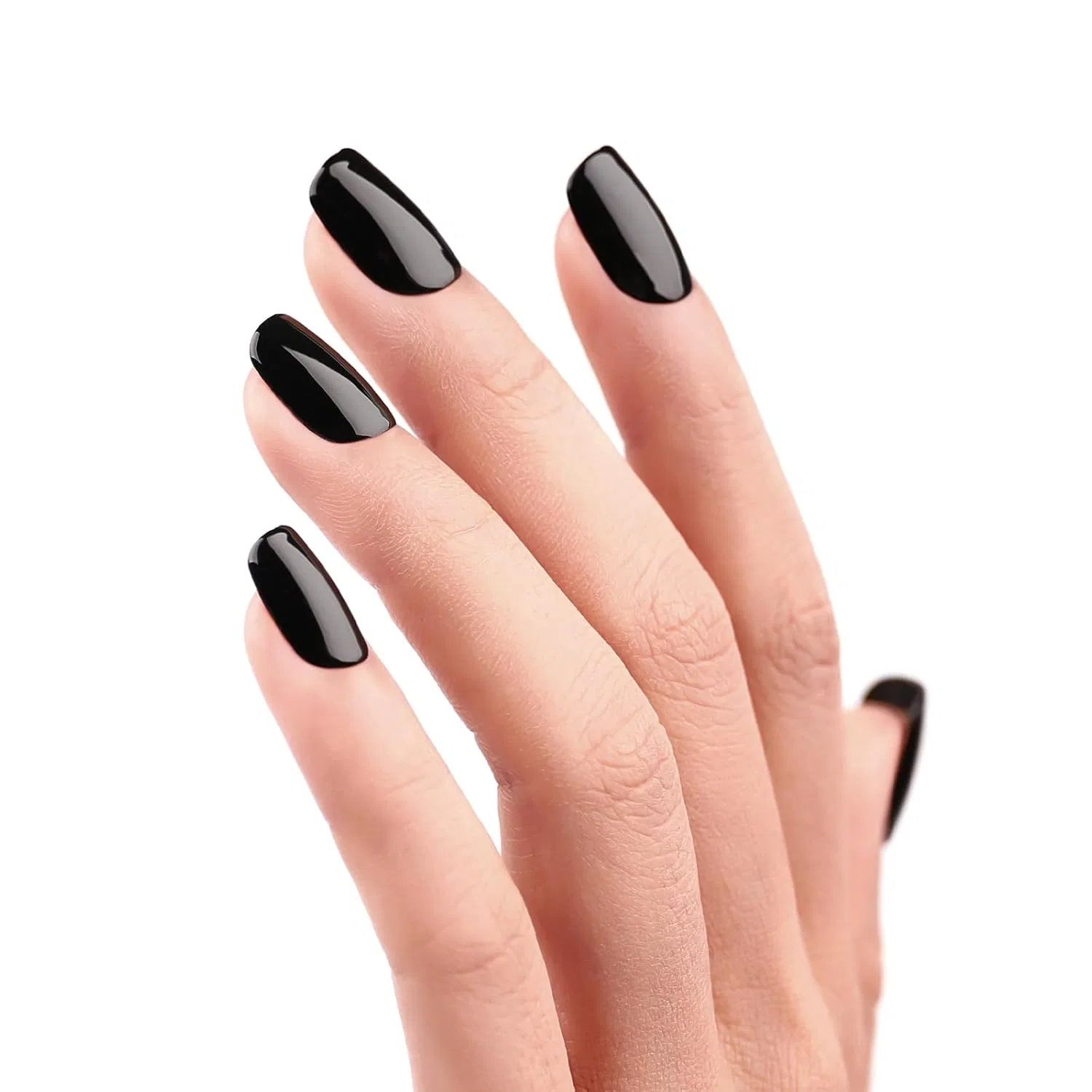 Черный УФ-гель-лак для ногтей «Black UV Nail Polish» от Ozzeal Ozzeal — фото 3