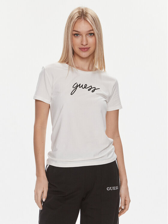 

Футболка стандартного кроя Guess, белый