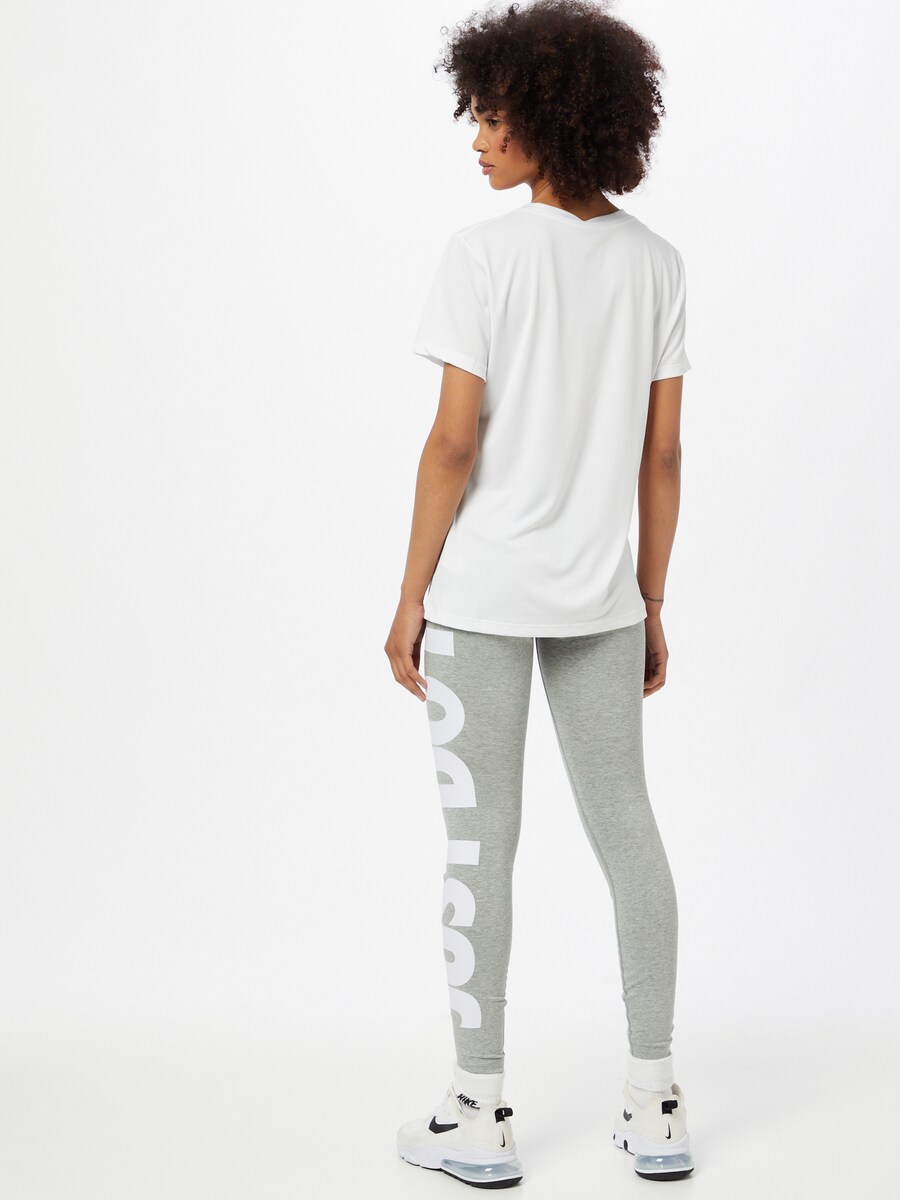 Узкие леггинсы Nike Sportswear Essential, пятнистый серый — фото 4