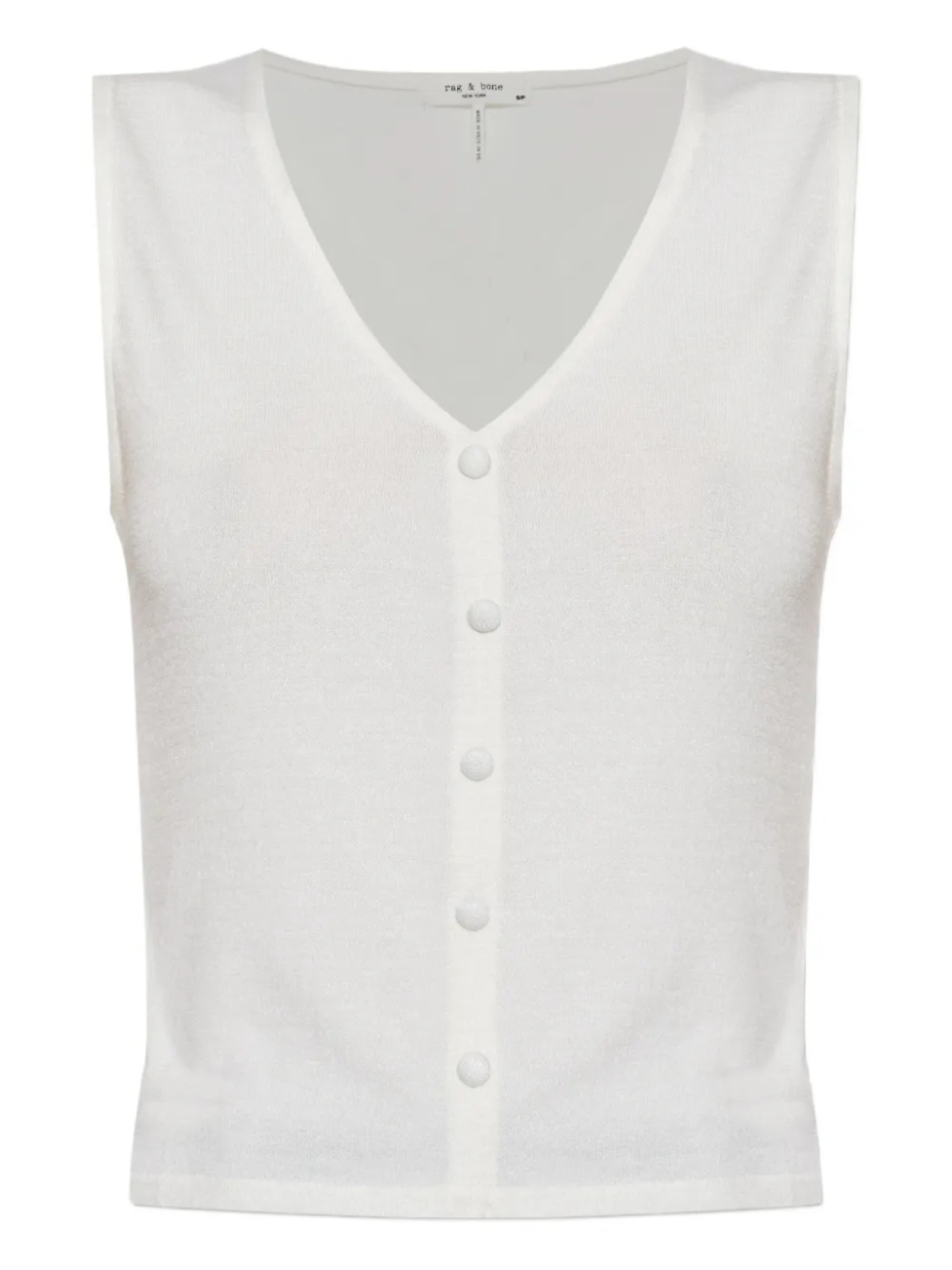 

Жилет Джеки из ткани rag & bone, белый