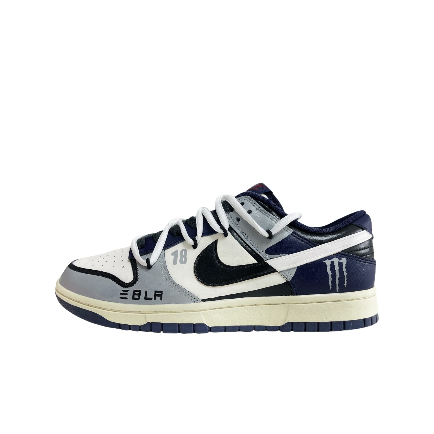 

Кроссовки Nike Skateboarding Shoes Men Low-top White/Blue/Gray, белый/синий/серый