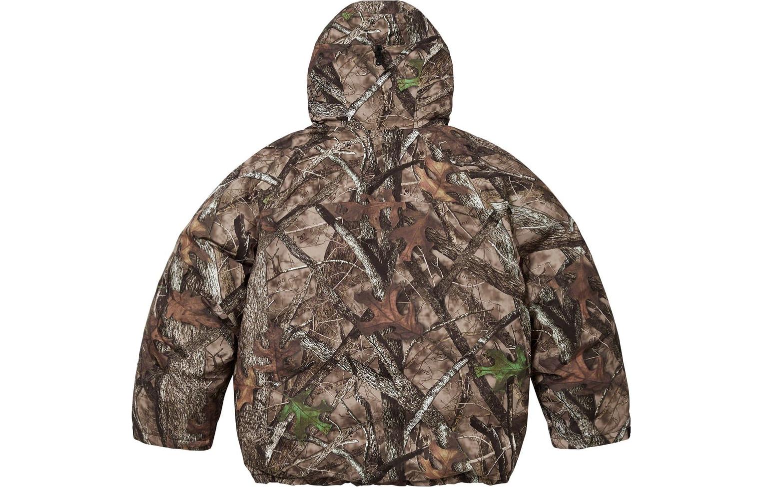 Куртка пуховая GORE TEX 700 Fill Down Parka FW23 Supreme, Wooden Camouflage/Timber Camo — фото 3