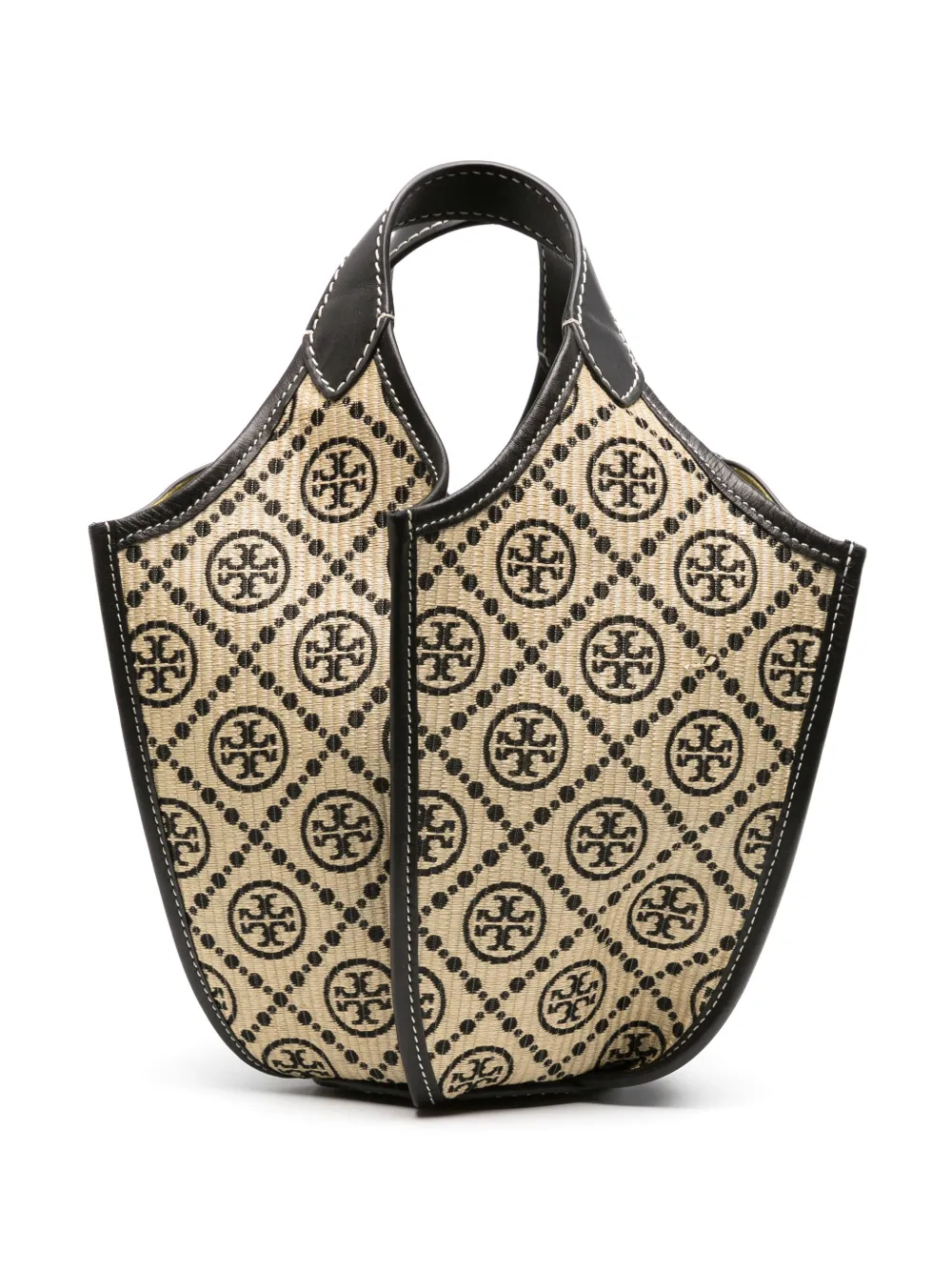 

Сумка-тоут Lampshade с монограммой Tory Burch, нейтральный