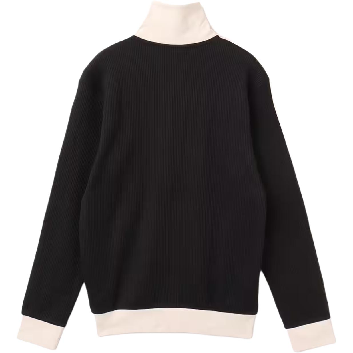 Adidas Originals Верхняя баскетбольная куртка унисекс черная вафельная, Black — фото 3