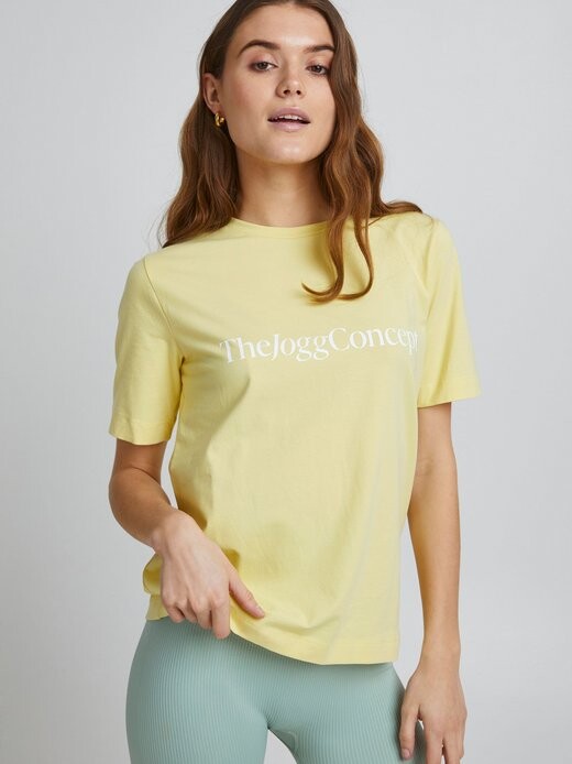 

Рубашка с круглым вырезом jcsimona Thejoggconcept., желтый