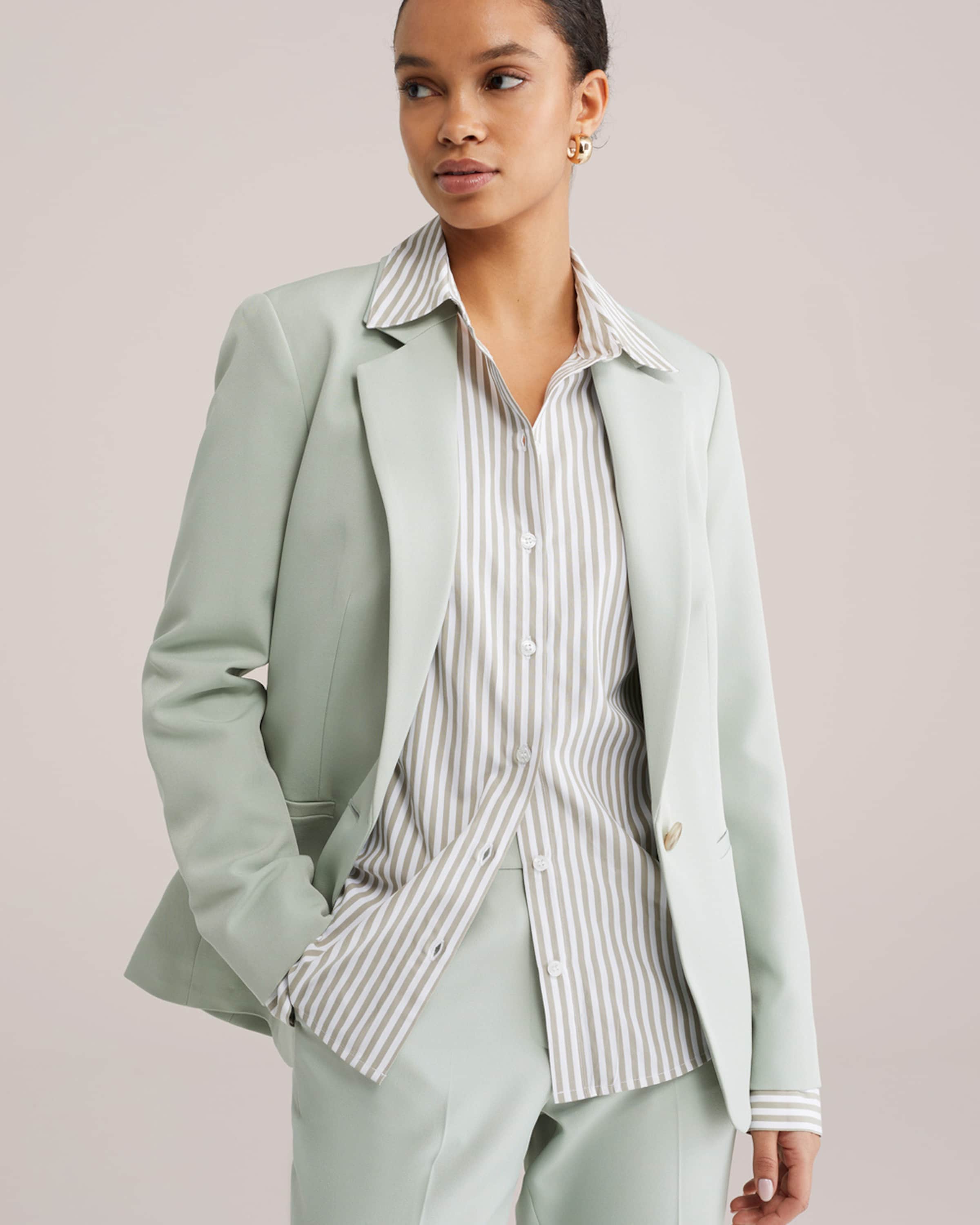 

WE Fashion Блейзер в цвете мята