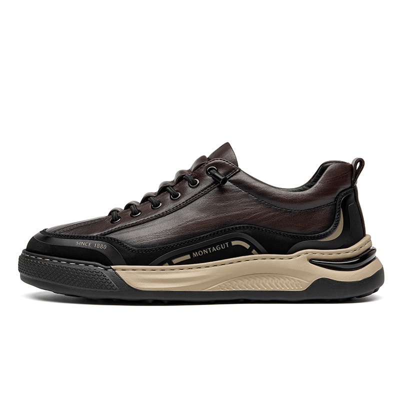 

Montagut Повседневные кроссовки мужские Low top Black/Brown