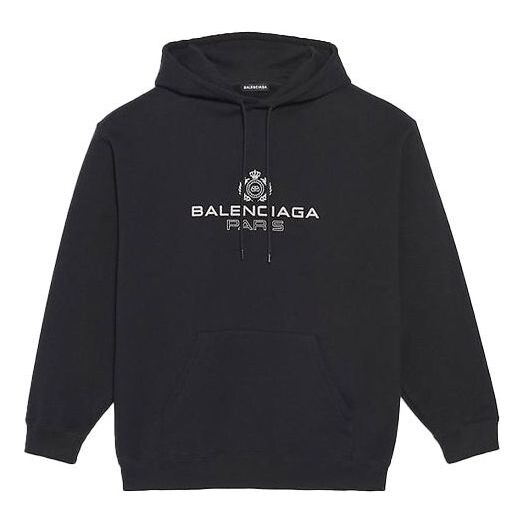 

Толстовка men's alphabet printing logo black Balenciaga, черный