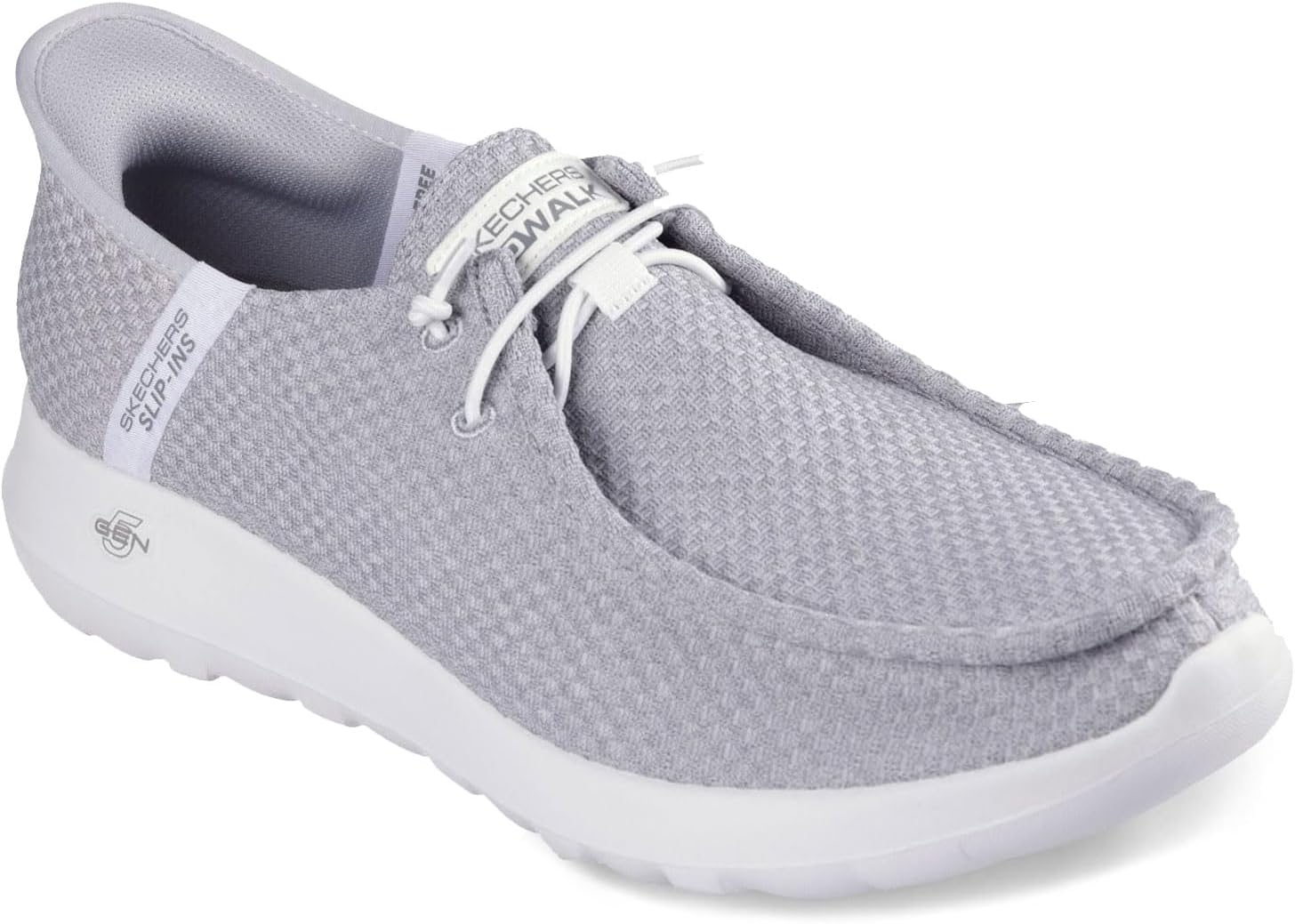 

Мужские кроссовки Skechers Go Walk Max Free Hands слипоны, белый/серый