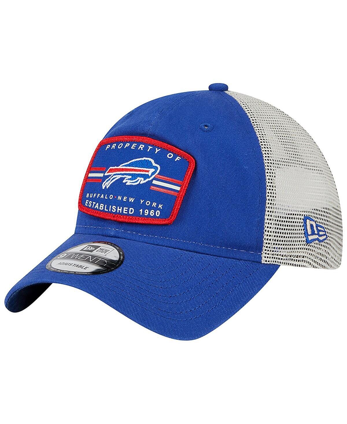 

Мужская кепка Snapback Royal Buffalo Bills Property Trucker 9TWENTY New Era