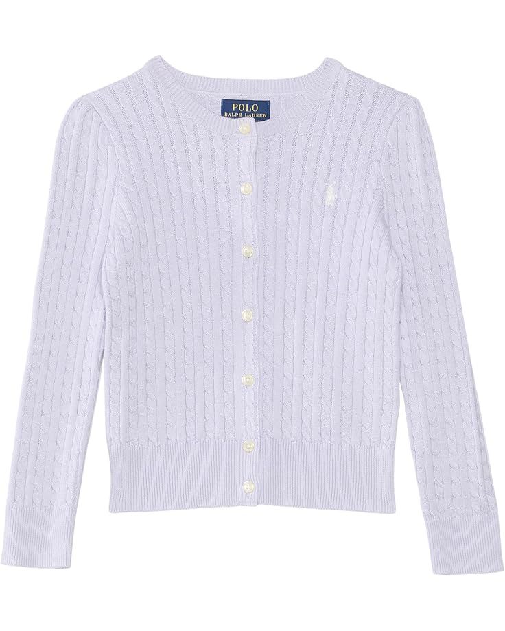 

Свитер Polo Ralph Lauren Kids Cotton-Mini Cable-Tops-Sweater, цвет Flower Purple W/ Nevis