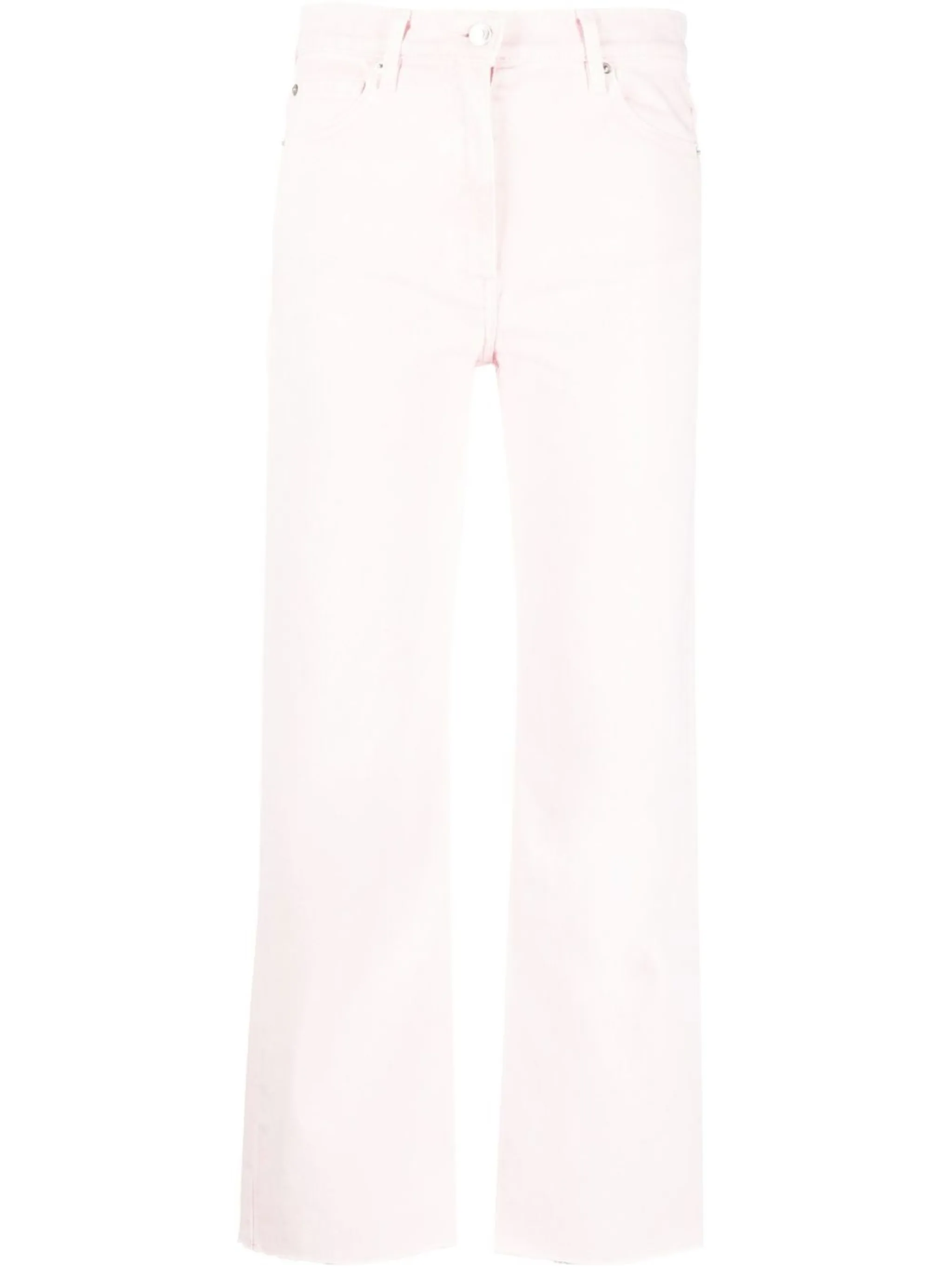 

Укороченные джинсы прямого кроя Iro, розовый