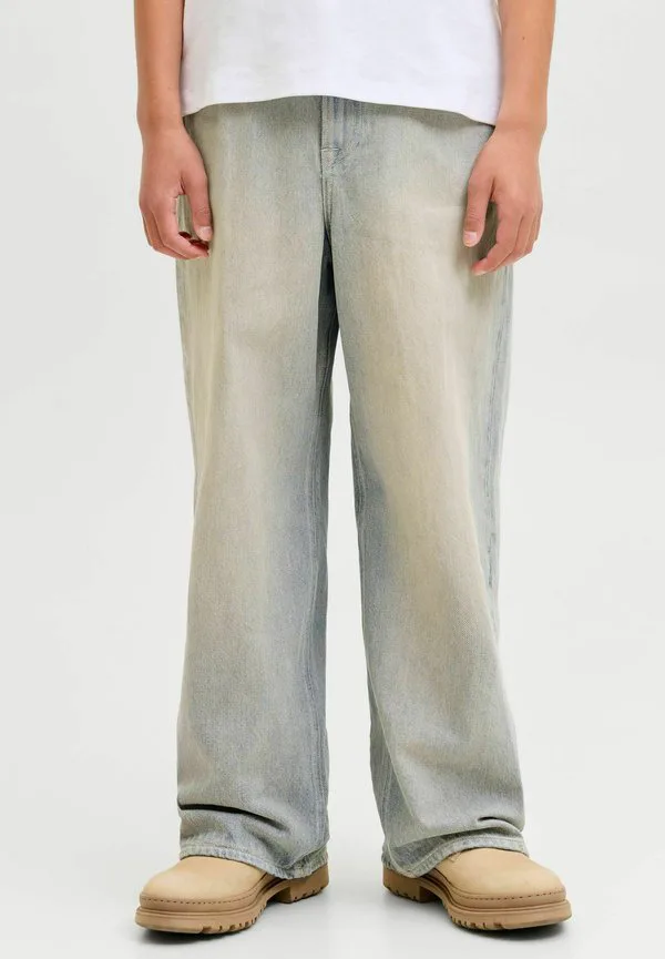 Джинсы свободного кроя с широкой посадкой jjidave jjoriginal Jack & Jones Junior, Blue Denim — фото 2