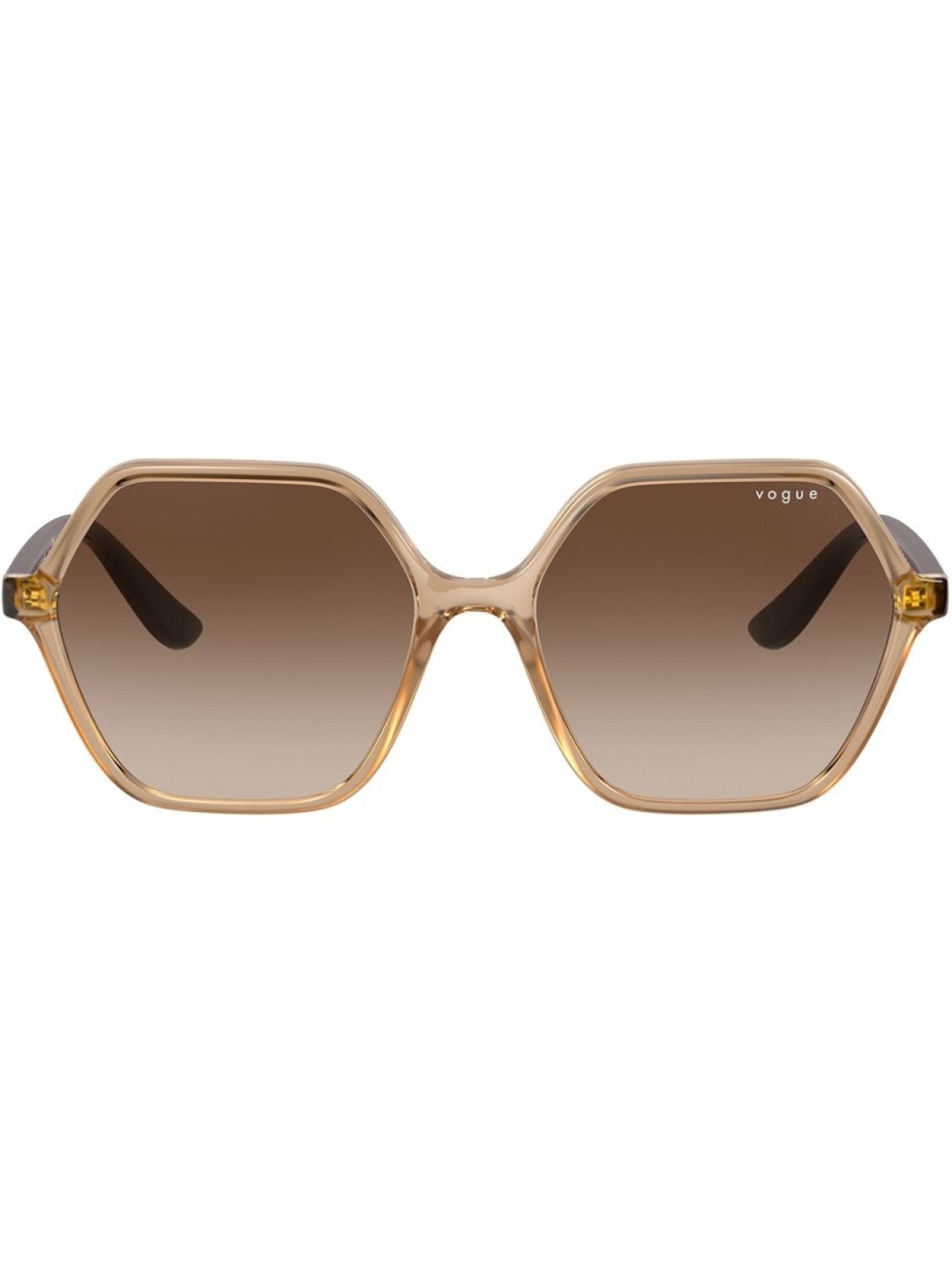 

Солнцезащитные очки в массивной оправе Vogue Eyewear, коричневый