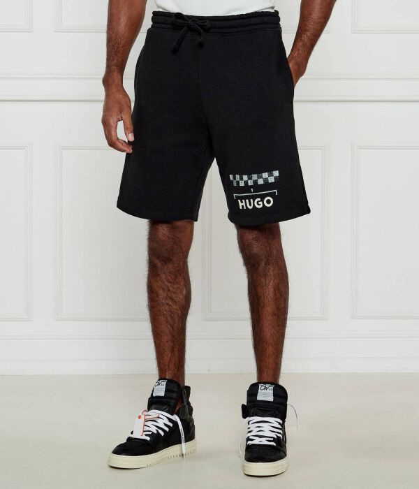 

Шорты Дорти Loose fit Hugo, черный