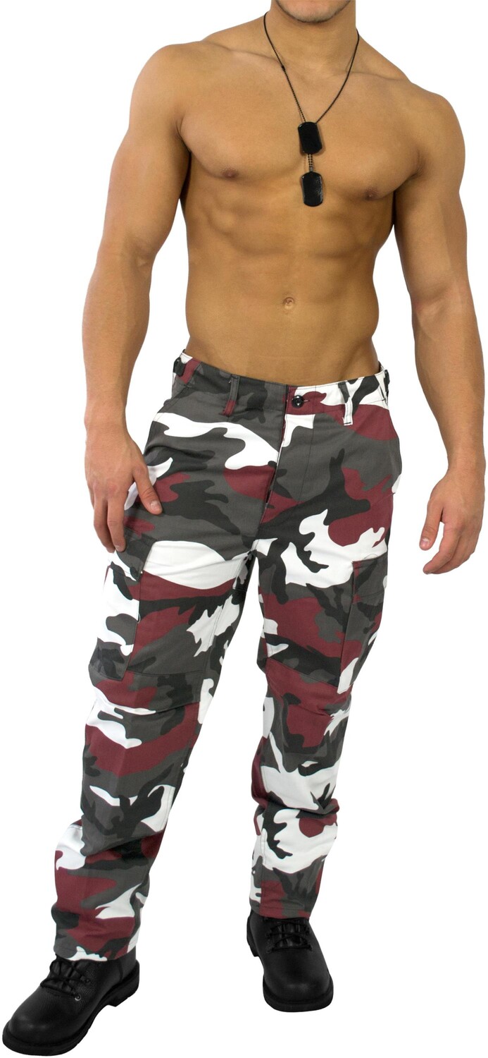 

Брюки Normani Outdoor Sports Herren Outdoorhose „Trooper“, цвет Red Camo