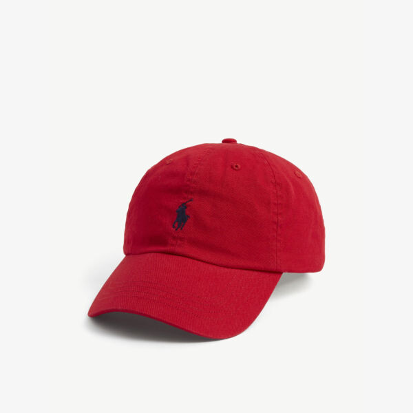 

Бейсболка из хлопка с вышитым логотипом Pony Polo Ralph Lauren, синий