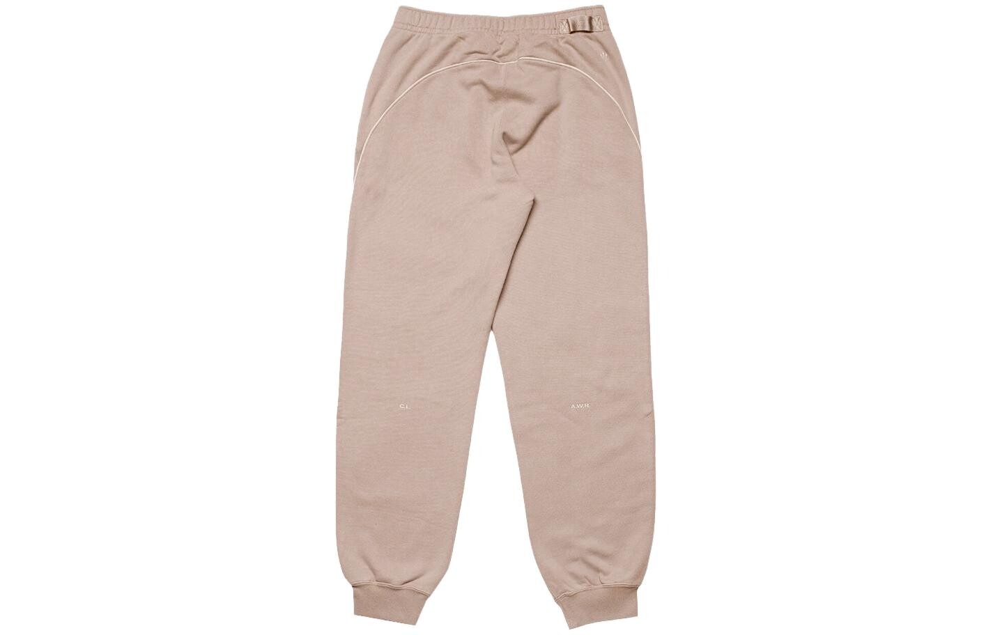 X Nocta Knit Sweatpants Men Hemp/White/Summit White/Black Nike, белый/черный — фото 2