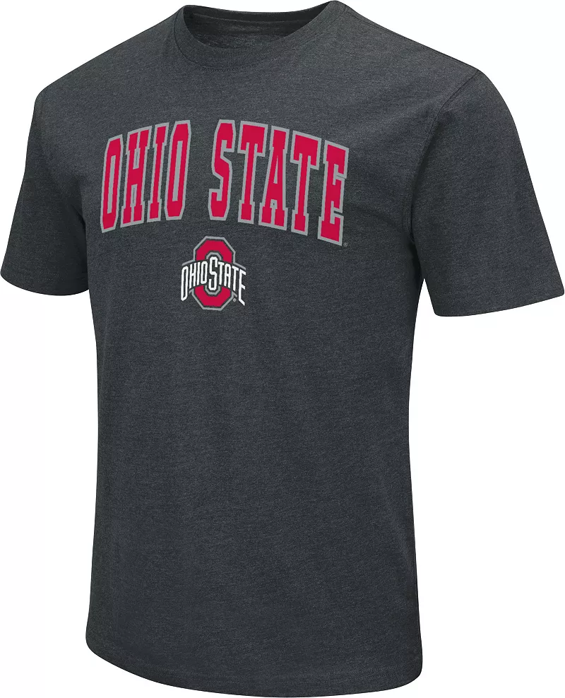 

Мужская серая футболка Colosseum Ohio State Buckeyes