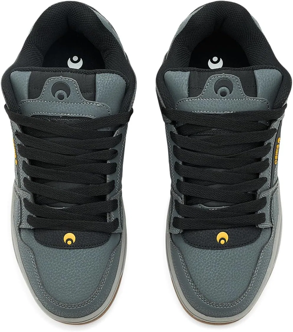Кроссовки для скейтбординга Osiris, цвет Charcoal/Black/Gold — фото 2