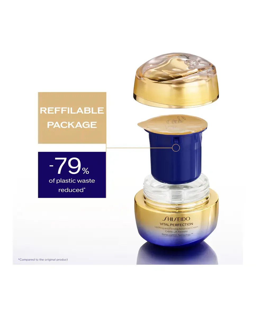 Крем для лица Shiseido — Запасной против старения Uplifting and Firming Advanced, 50 мл — фото 4