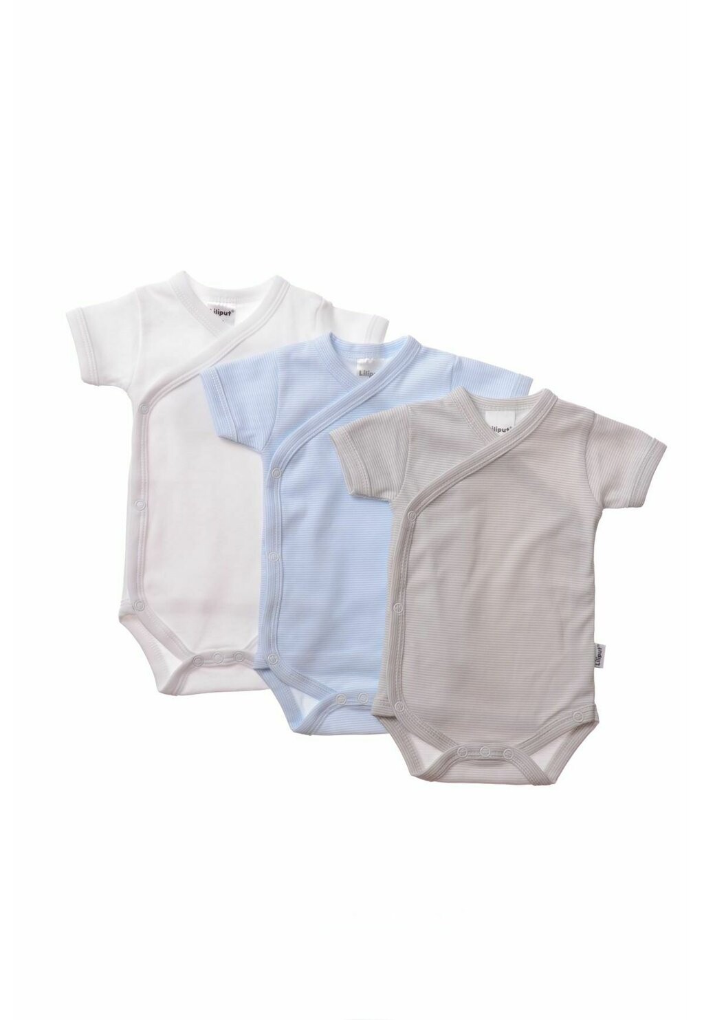

Боди 3 PACK Liliput, цвет weiß/ grau-gestreift/ blau-gestreift