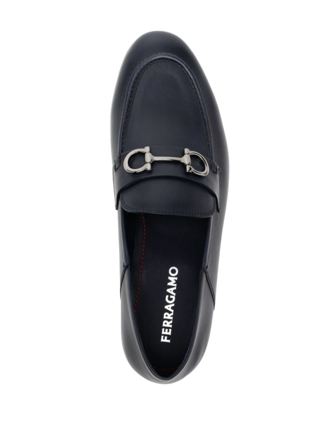 Ferragamo мокасины Gancini, синий — фото 4