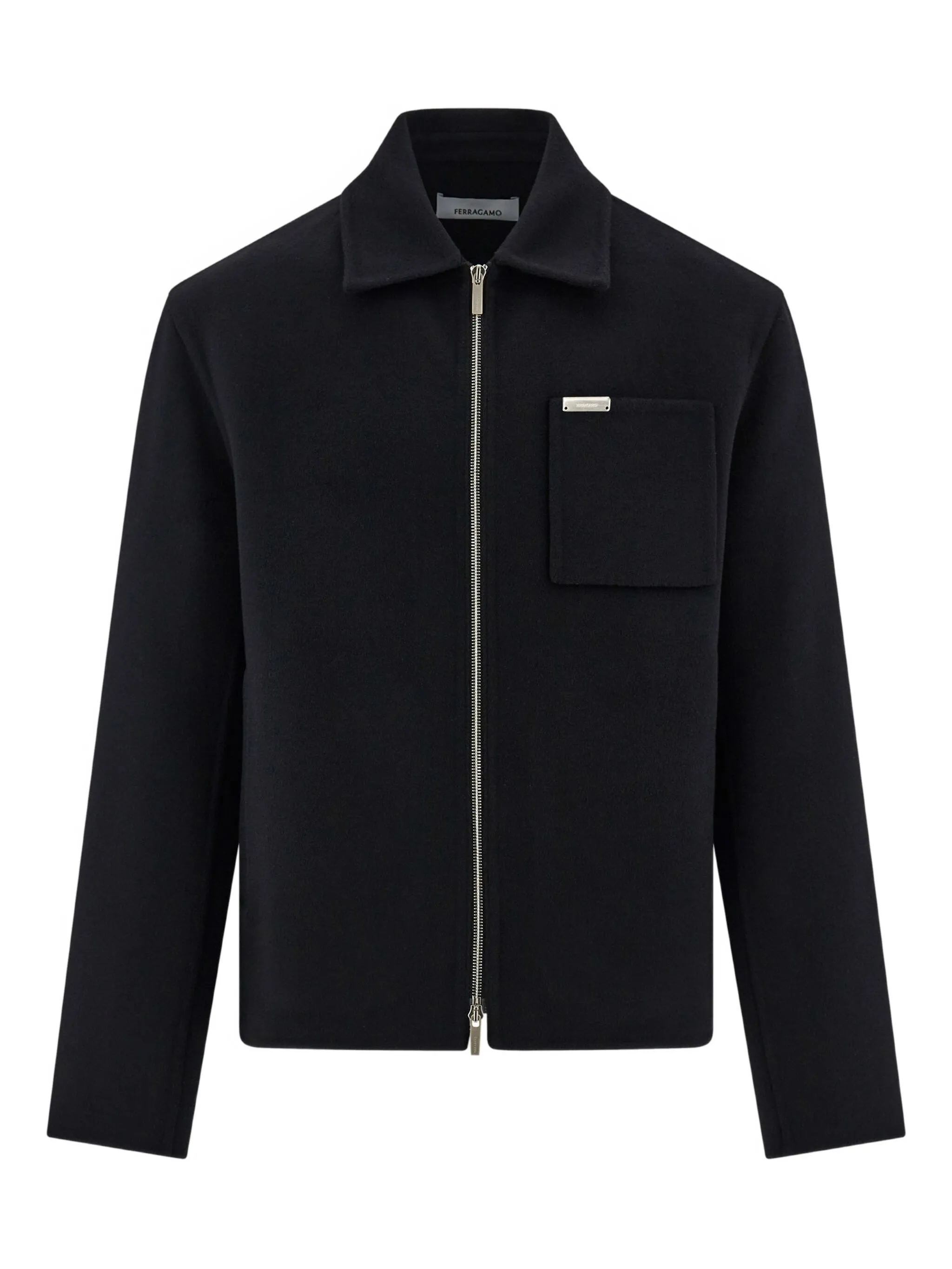 

Куртка на молнии Ferragamo, черный