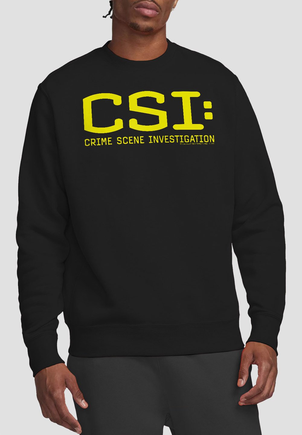 

Толстовка CSI LOGO Cotton Soul, черный