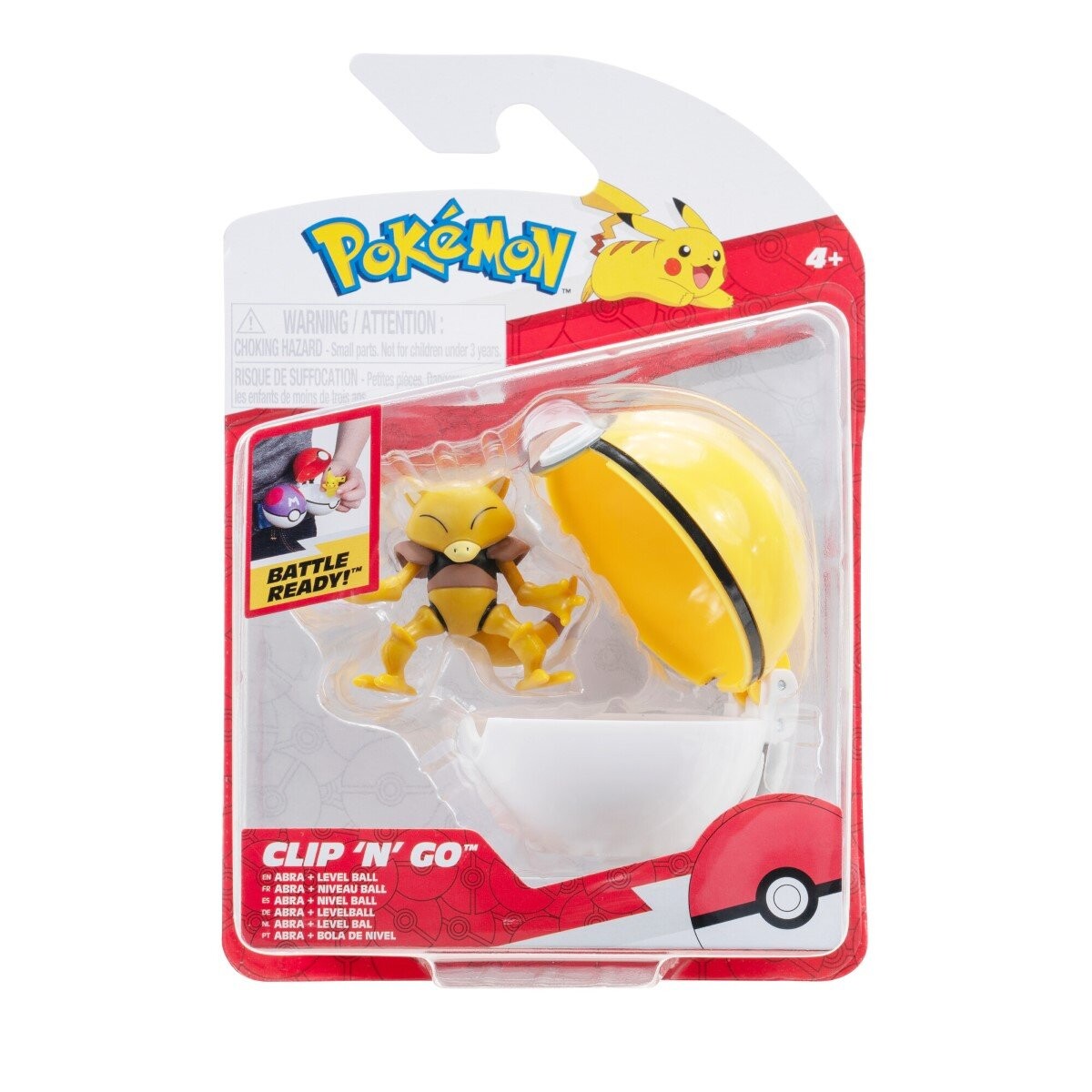 

PKW - Clip 'N' Go (Abra & Level Ball) W16 Pokemon