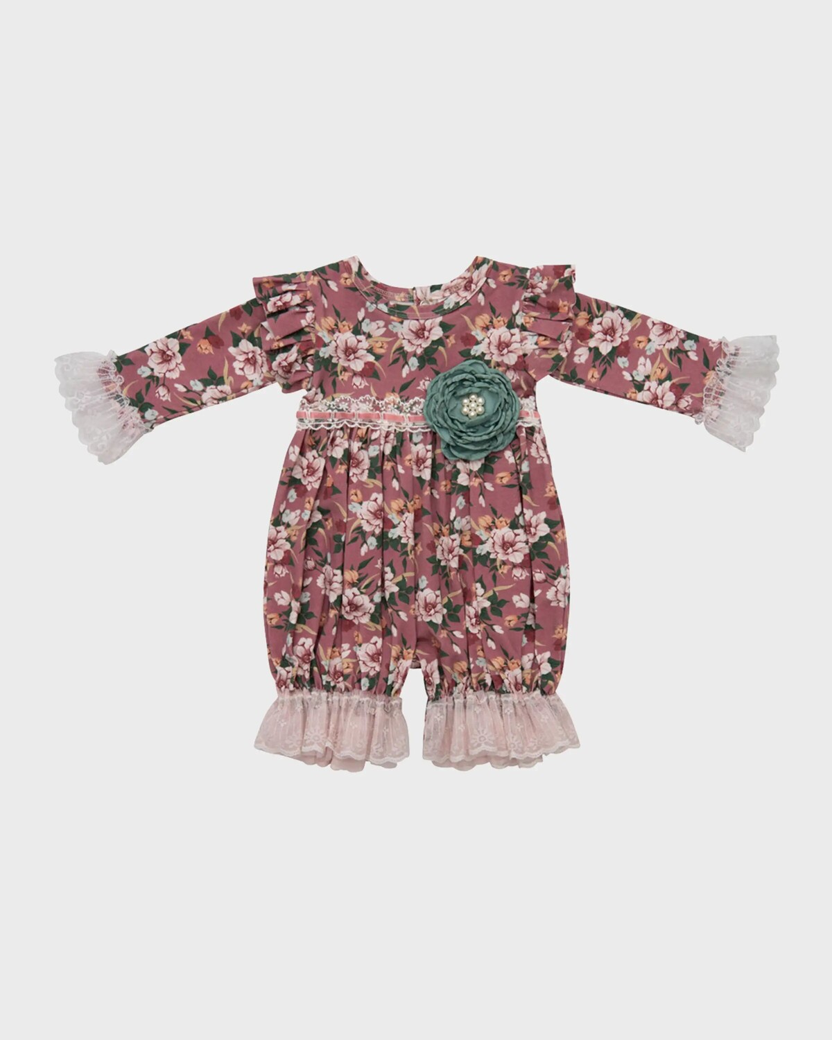 

Комбинезон Sugar Plum Bubble для девочек, размер для новорожденных – 12 м Haute Baby, цвет Multi