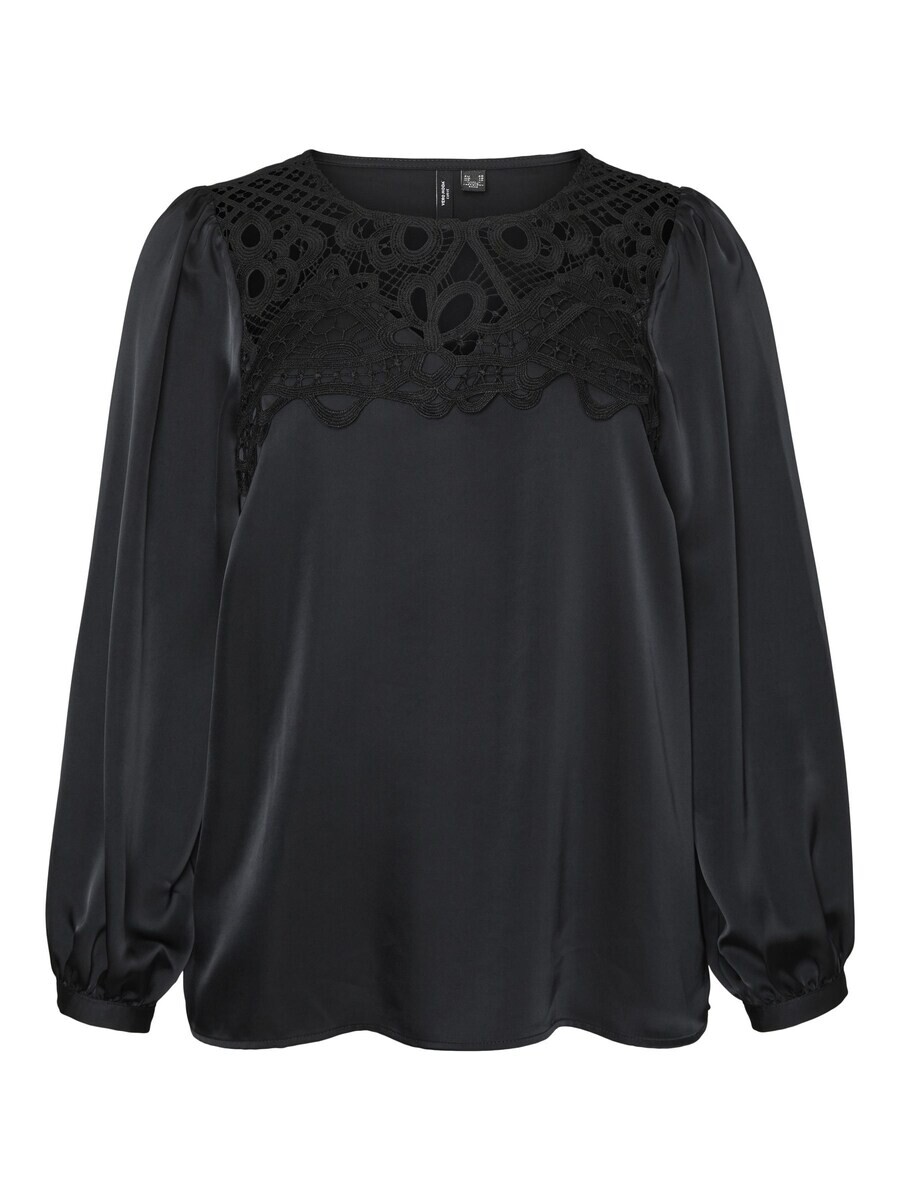 

Кружевная блузка Vero Moda Curve Blouse MAJA, черный