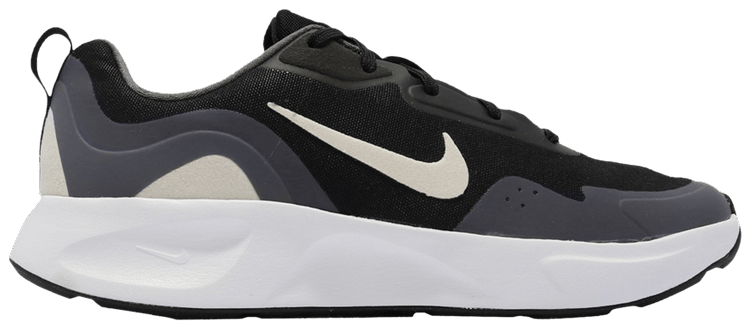 

Кроссовки Nike Wearallday GS 'Black Light Bone', черный