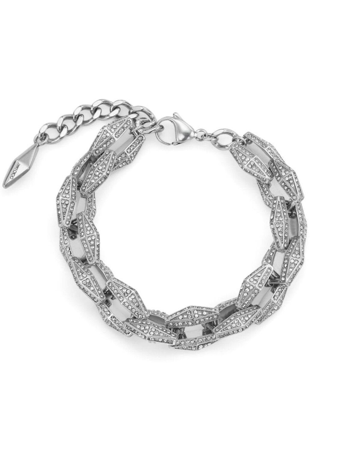 

Браслет Diamond Chain с кристаллами Jimmy Choo, серебряный